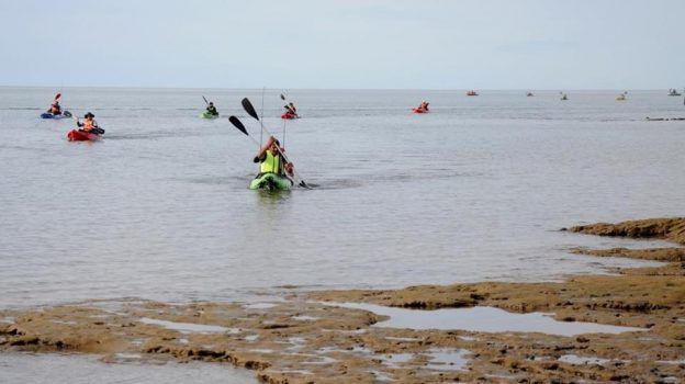 Concurso pesca en cayac