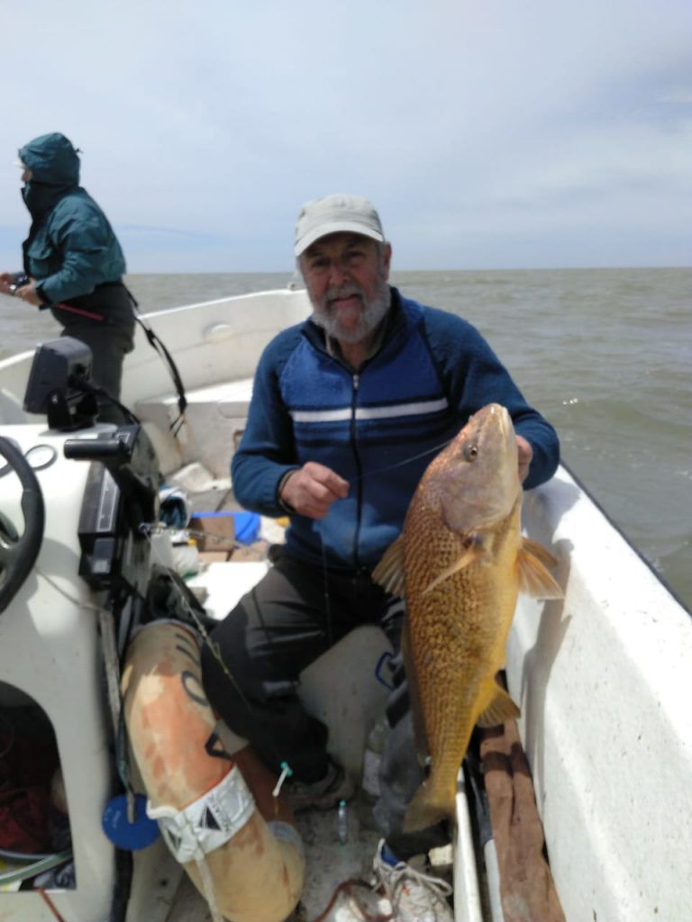 Bahía San Blas Pesca de la corvina
