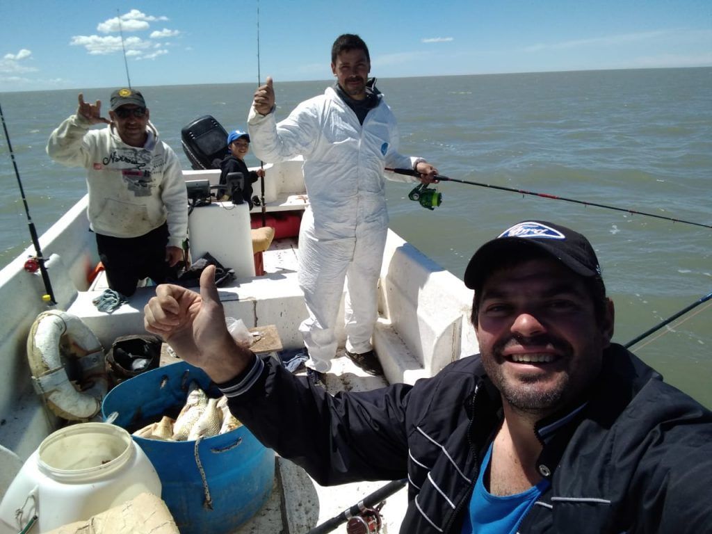 Salida de pesca con Nico y amigos