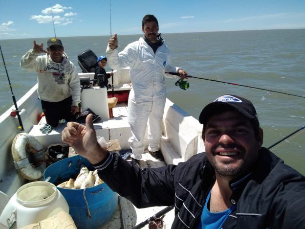 Salida de pesca con Nico y amigos