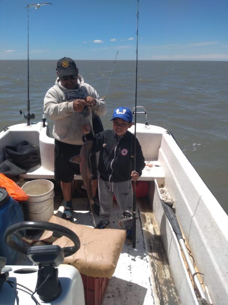 pesca en Los Pocitos con niños